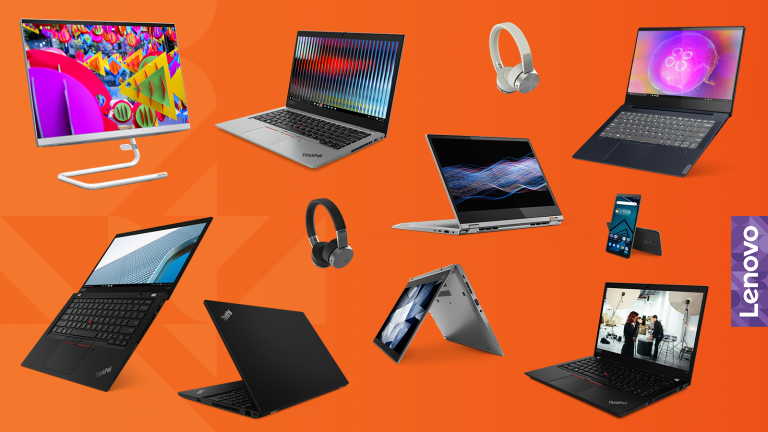 Banner of Lenovo products